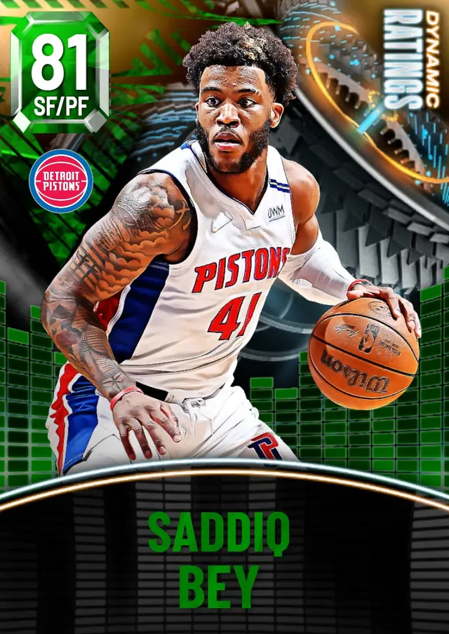 (EMERALD) Saddiq Bey (81 OVR)