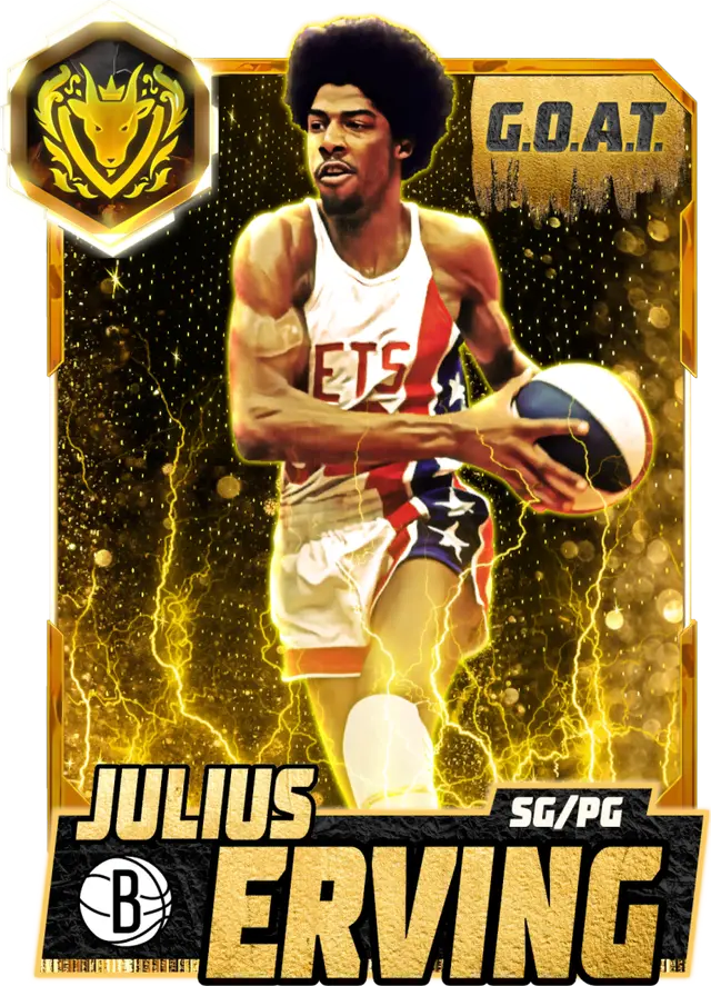 (GOAT) Julius Erving (99 OVR)
