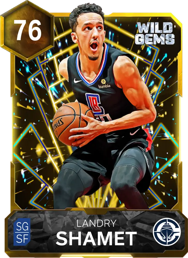(GOLD) Landry Shamet (76 OVR)