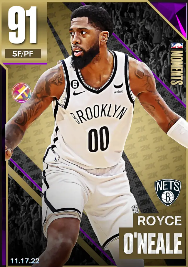 (AMETHYST) Royce O'Neale (91 OVR)