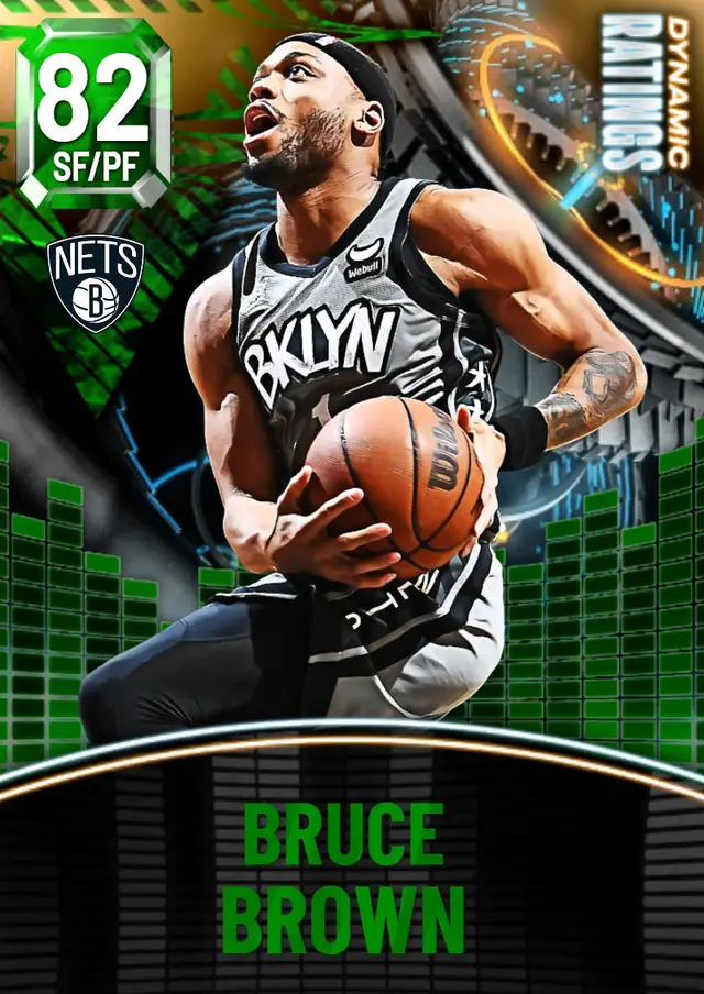 (EMERALD) Bruce Brown (82 OVR)