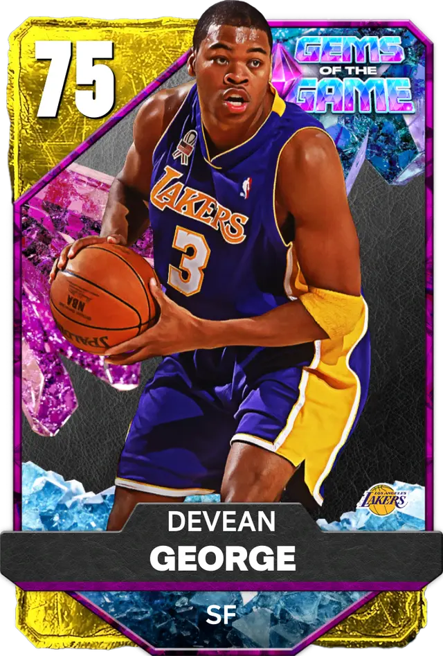 (GOLD) Devean George (75 OVR)