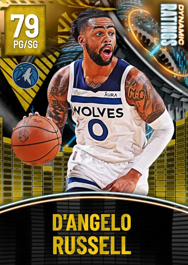 (GOLD) D'Angelo Russell (79 OVR)
