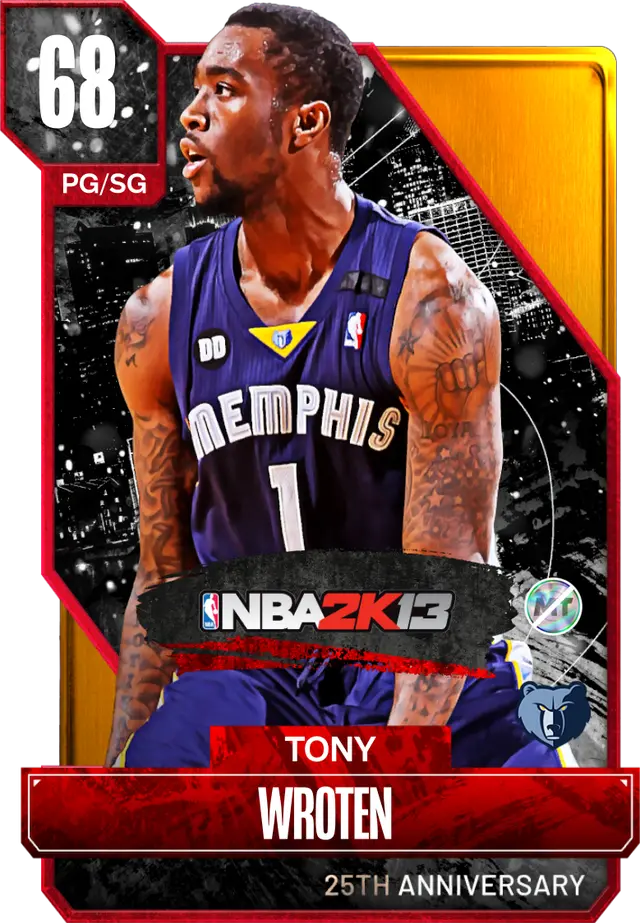 (GOLD) Tony Wroten (68 OVR)