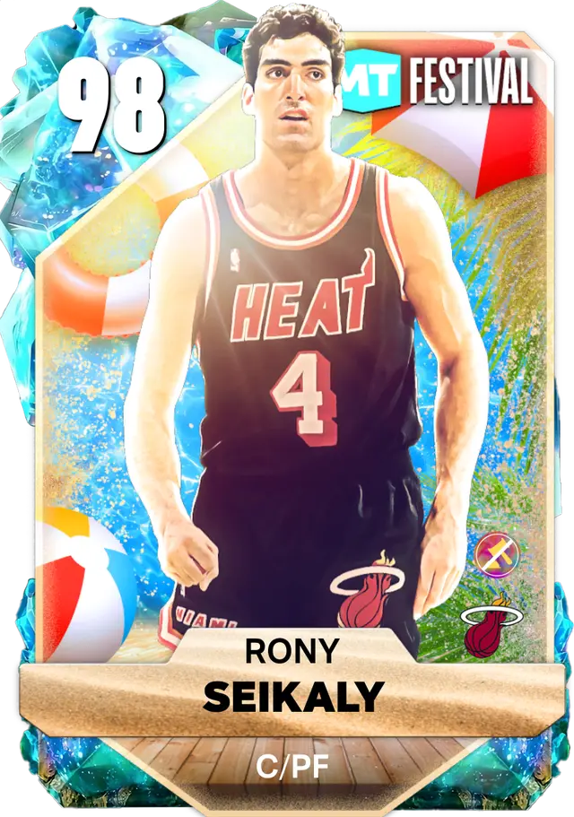 (OPAL) Rony Seikaly (98 OVR)