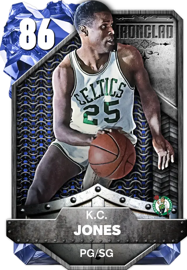 (SAPPHIRE) K.C. Jones (86 OVR)