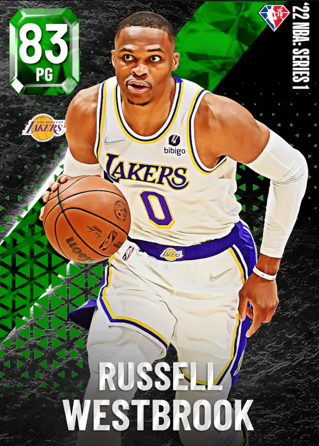 (EMERALD) Russell Westbrook (83 OVR)