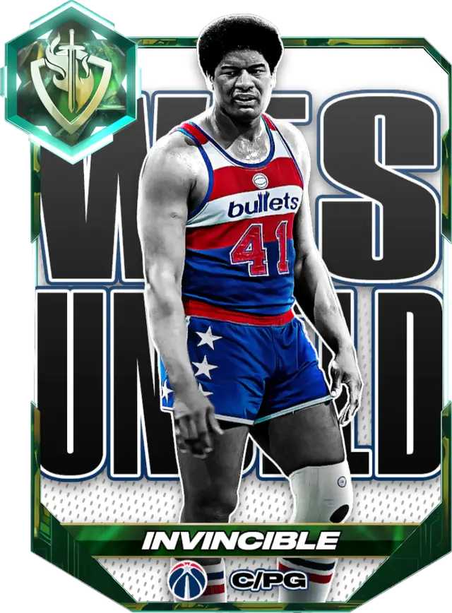 (INVINCIBLE) Wes Unseld (99 OVR)