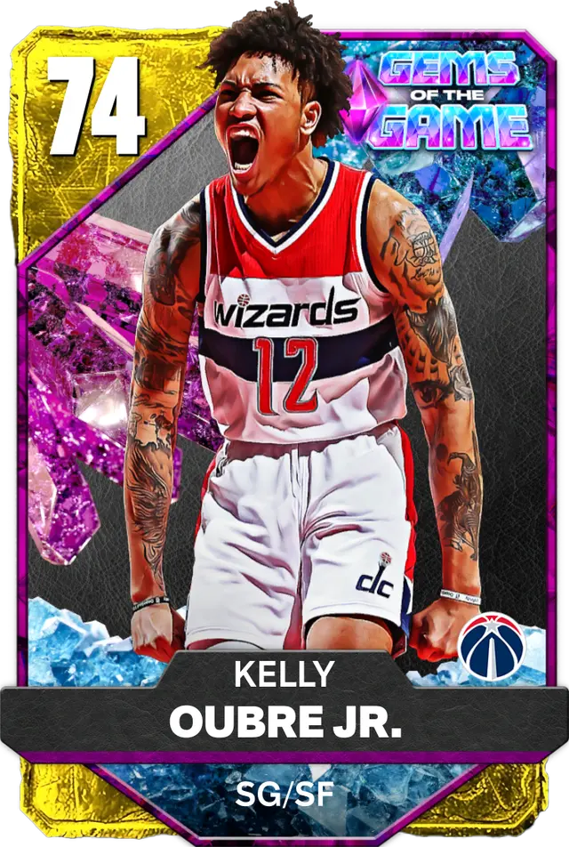 74 Kelly Oubre Jr. | Gold Gems of the Game