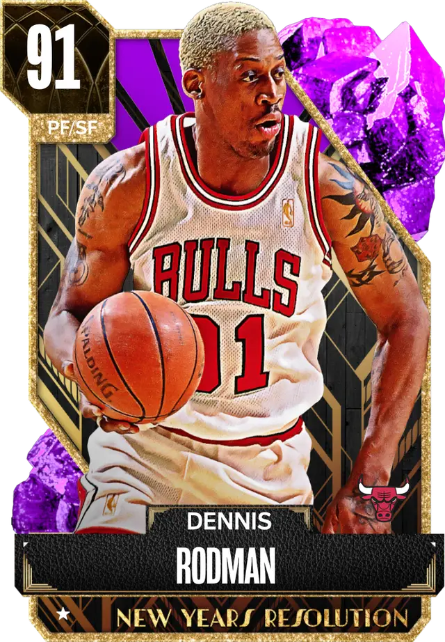 (AMETHYST) Dennis Rodman (91 OVR)
