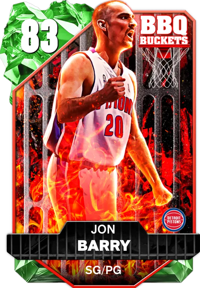 (EMERALD) Jon Barry (83 OVR)