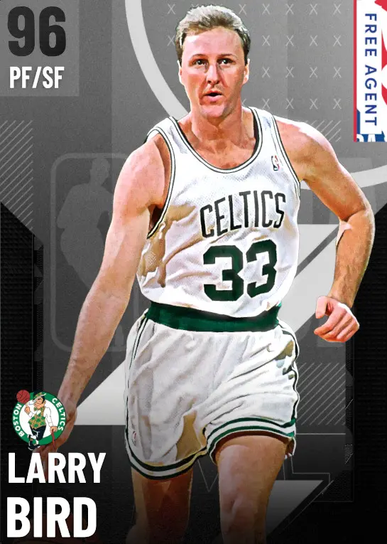 (FREEAGENT) Larry Bird (96 OVR)