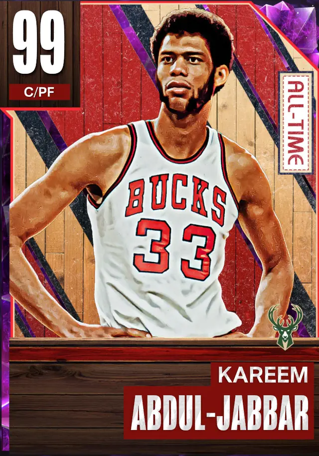 (DM) Kareem Abdul-Jabbar (99 OVR)