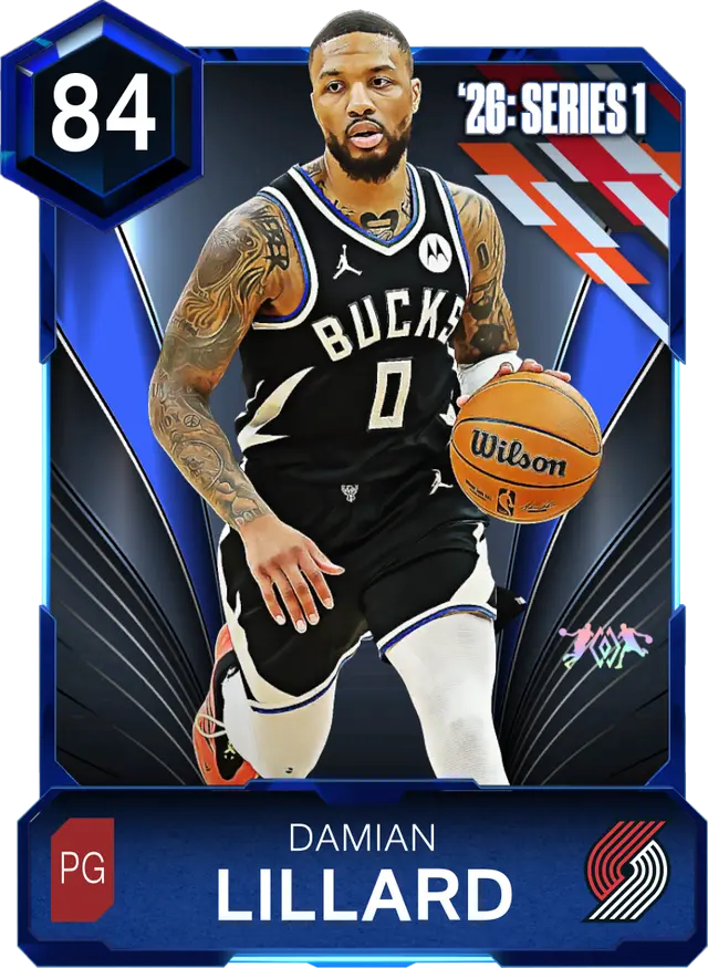 (SAPPHIRE) Damian Lillard (84 OVR)