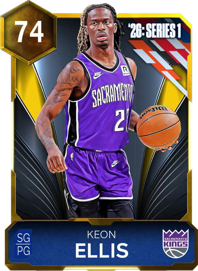 (GOLD) Keon Ellis (74 OVR)