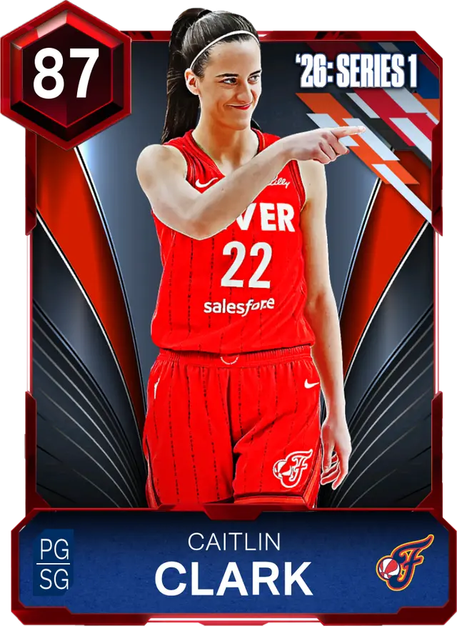(RUBY) Caitlin Clark (87 OVR)