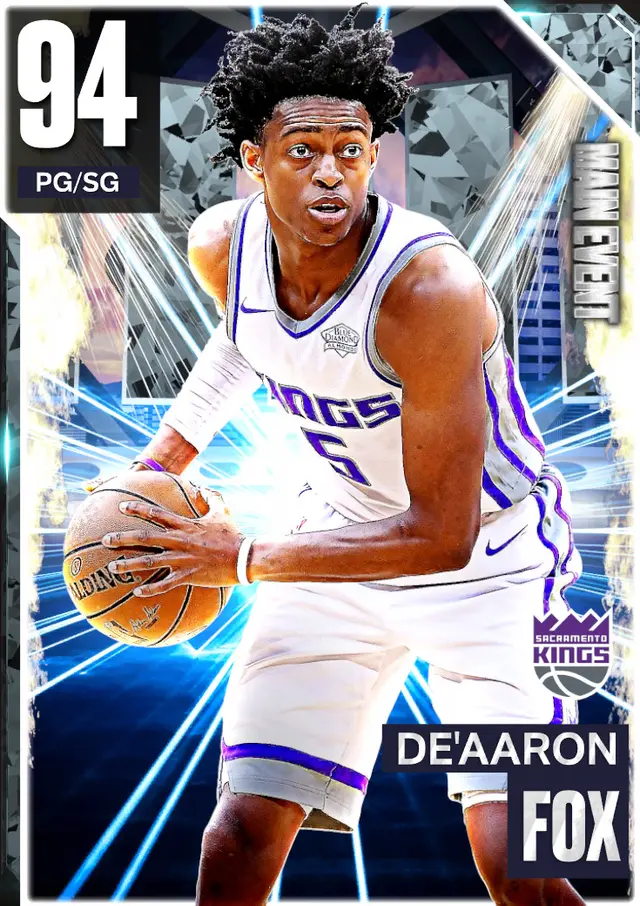 (DIAMOND) De'Aaron Fox (94 OVR)