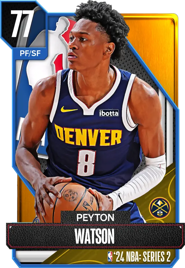 (GOLD) Peyton Watson (77 OVR)