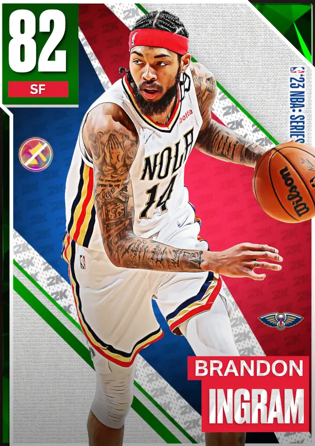 (EMERALD) Brandon Ingram (82 OVR)