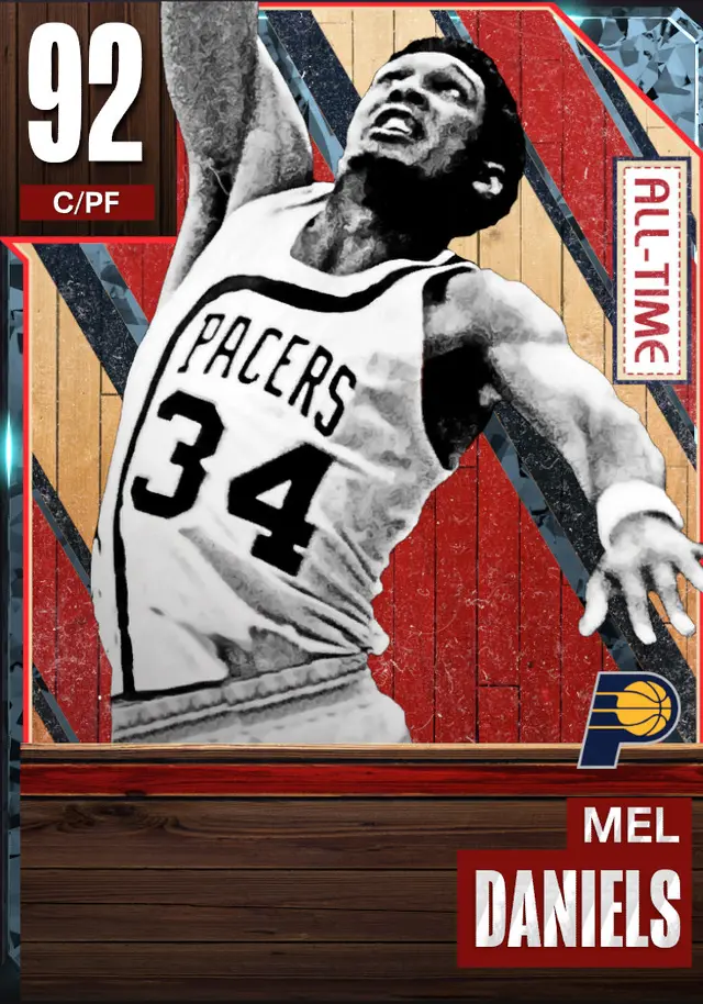 (DIAMOND) Mel Daniels (92 OVR)