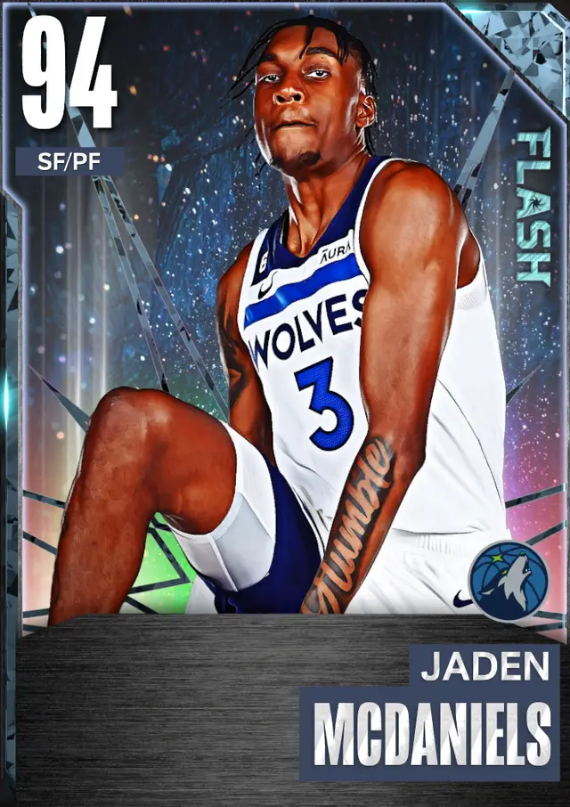 (DIAMOND) Jaden McDaniels (94 OVR)