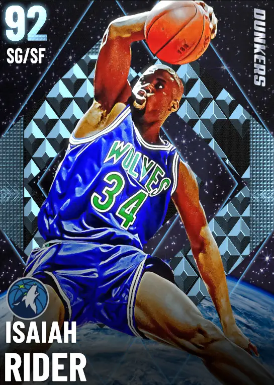 (DIAMOND) Isaiah Rider (92 OVR)