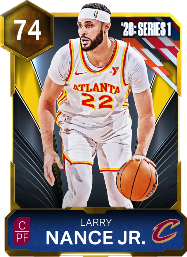 (GOLD) Larry Nance Jr. (74 OVR)