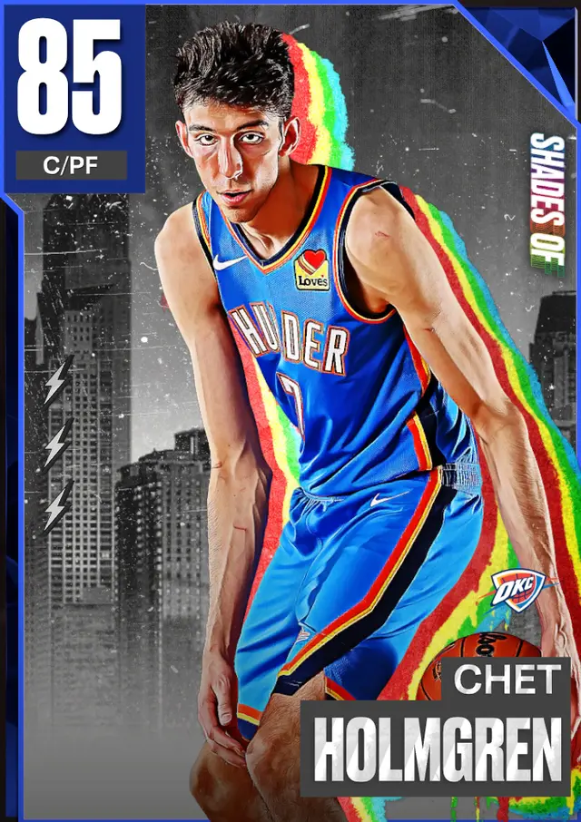 (SAPPHIRE) Chet Holmgren (85 OVR)