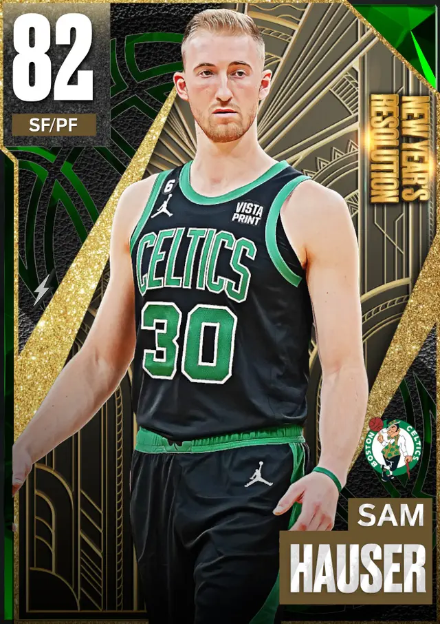 (EMERALD) Sam Hauser (82 OVR)
