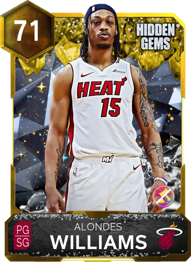 (GOLD) Alondes Williams (71 OVR)