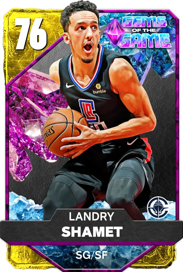 (GOLD) Landry Shamet (76 OVR)