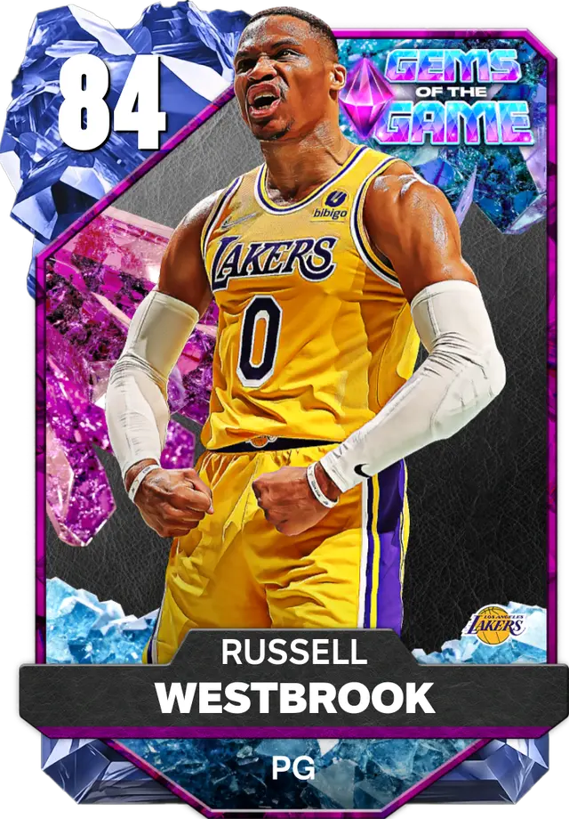 (SAPPHIRE) Russell Westbrook (84 OVR)
