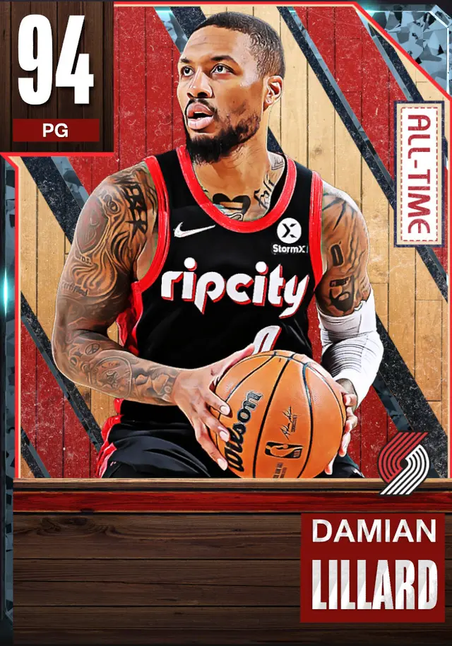 (DIAMOND) Damian Lillard (94 OVR)