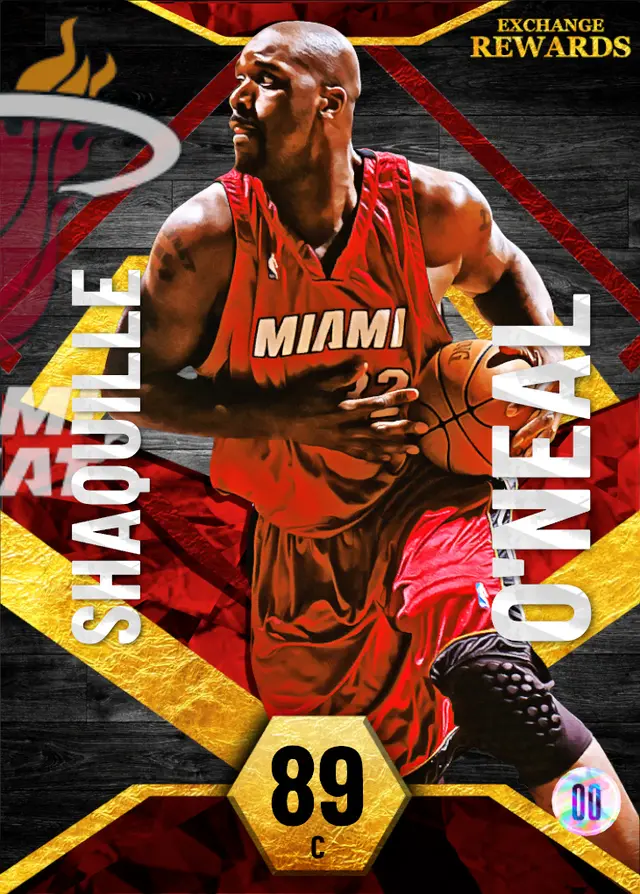 (RUBY) Shaquille O'Neal (89 OVR)