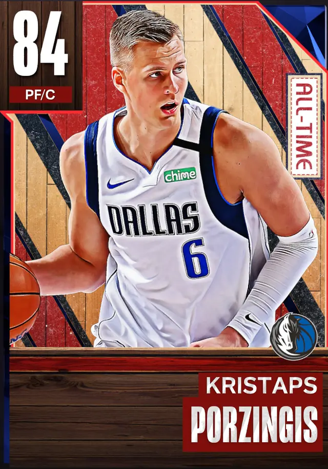 (SAPPHIRE) Kristaps Porzingis (84 OVR)