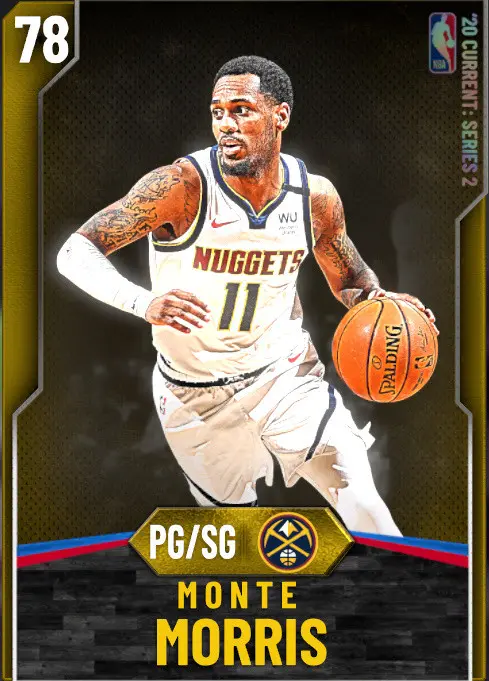 (GOLD) Monte Morris (78 OVR)