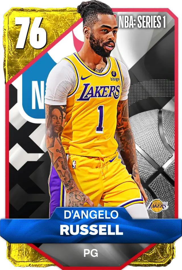(GOLD) D'Angelo Russell (76 OVR)