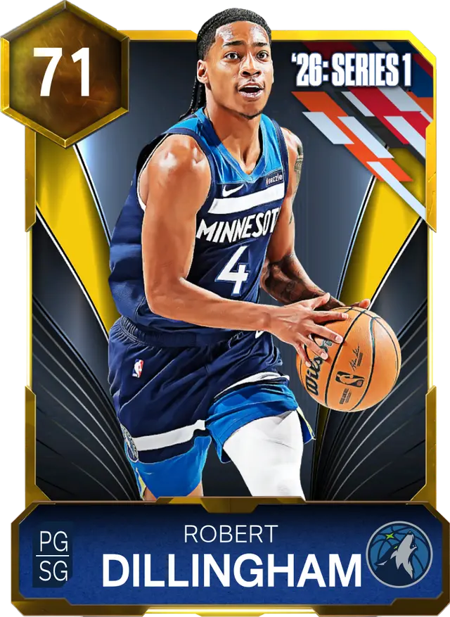 (GOLD) Robert Dillingham (71 OVR)