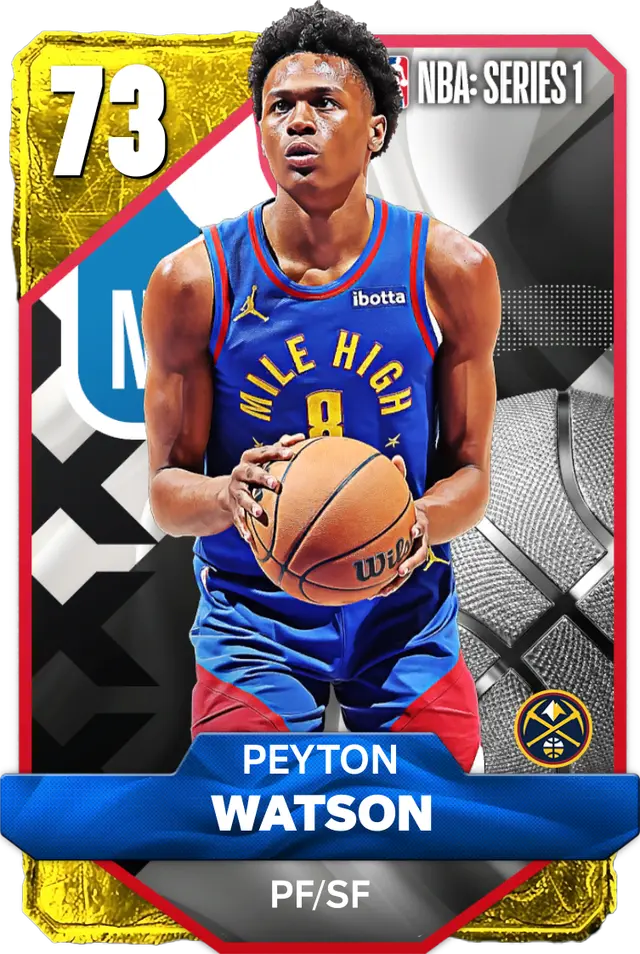 (GOLD) Peyton Watson (73 OVR)