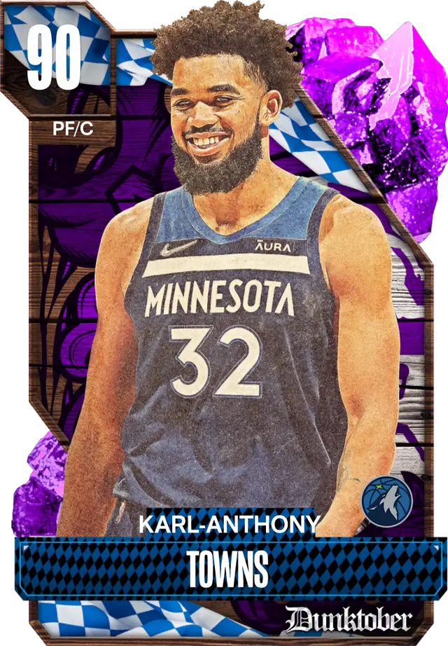 (AMETHYST) Karl-Anthony Towns (90 OVR)