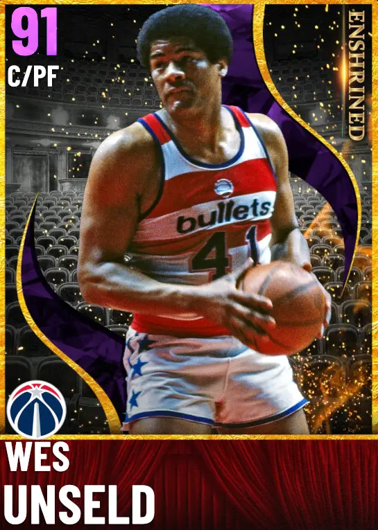 (AMETHYST) Wes Unseld (91 OVR)