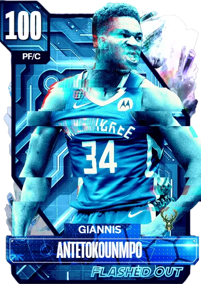 flashed out Giannis