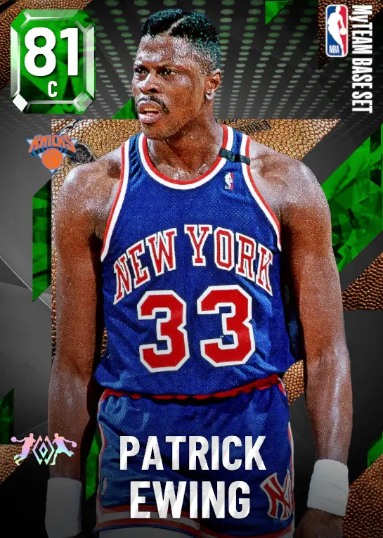 (EMERALD) Patrick Ewing (81 OVR)