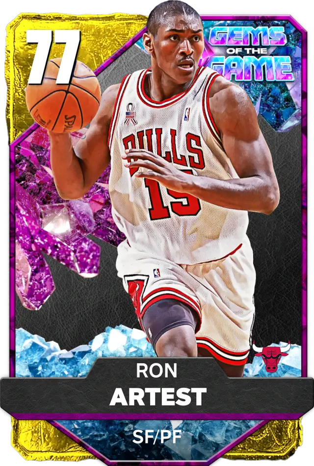 77 Ron Artest | Gold Gems of the Game