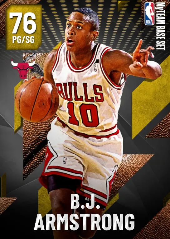 (GOLD) B.J. Armstrong (76 OVR)