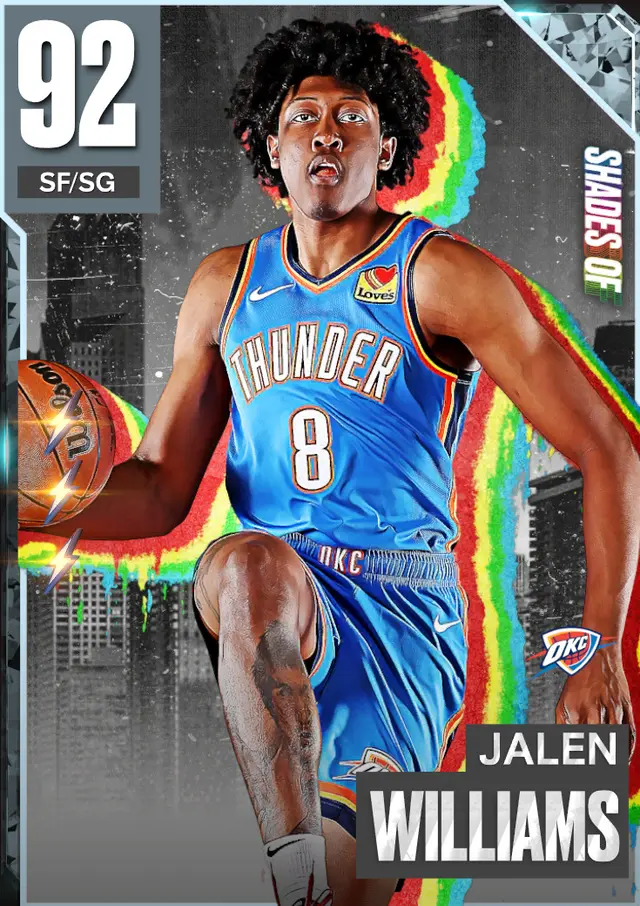 (SAPPHIRE) Jalen Williams (85 OVR)