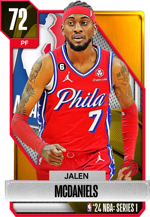 (GOLD) Jalen McDaniels (72 OVR)