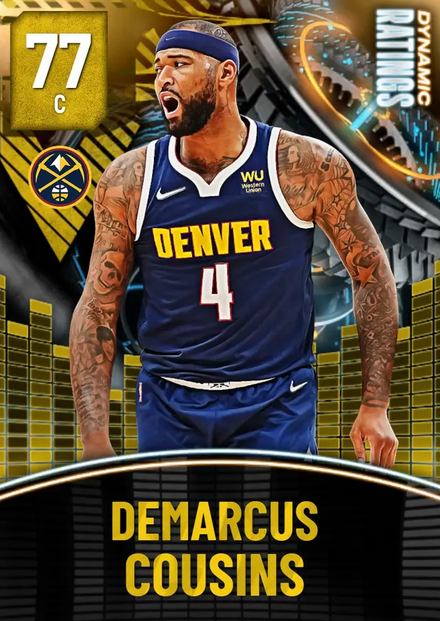 (GOLD) DeMarcus Cousins (77 OVR)