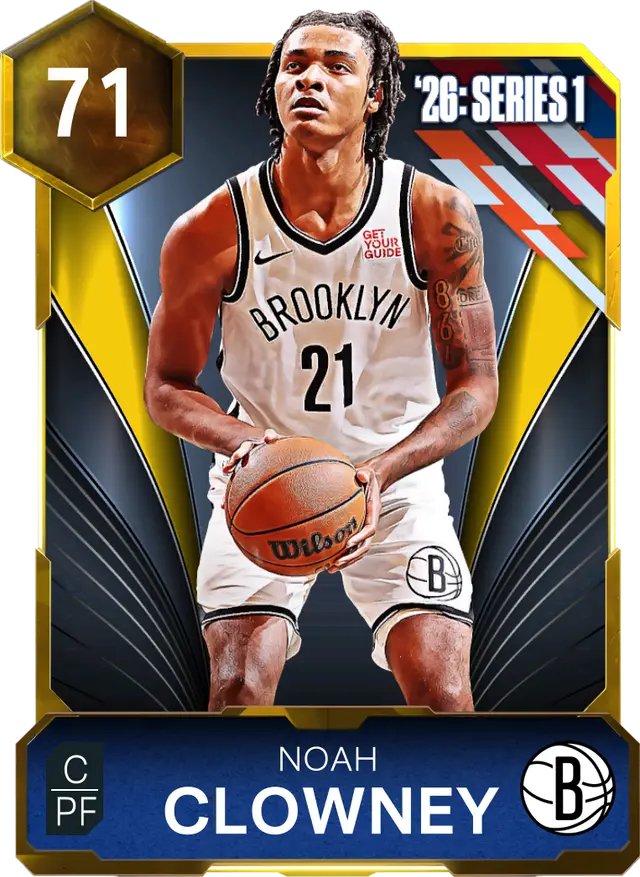 (GOLD) Noah Clowney (71 OVR)