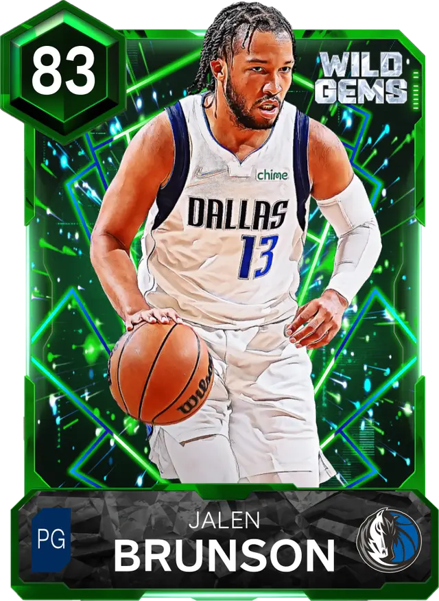 (EMERALD) Jalen Brunson (83 OVR)